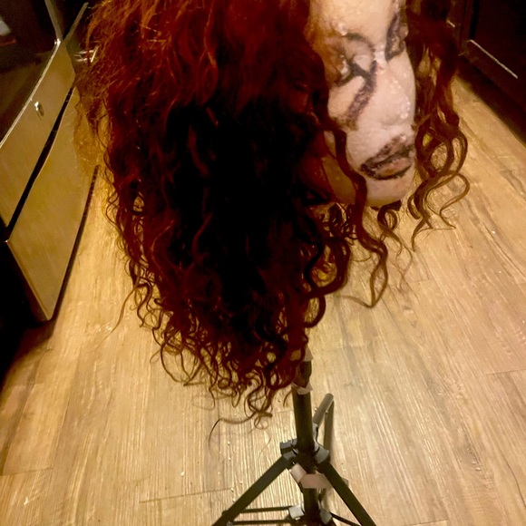 Human hair Blend Wigs multiple styles worn once lace front free part - Picture 2 of 9